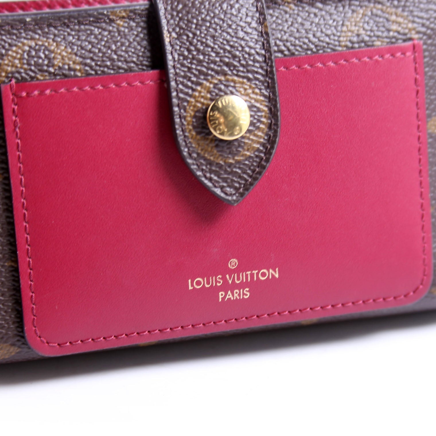 Juliette Wallet Monogram Berry