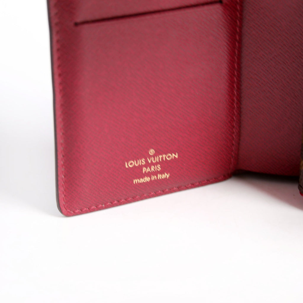 Juliette Wallet Monogram Berry