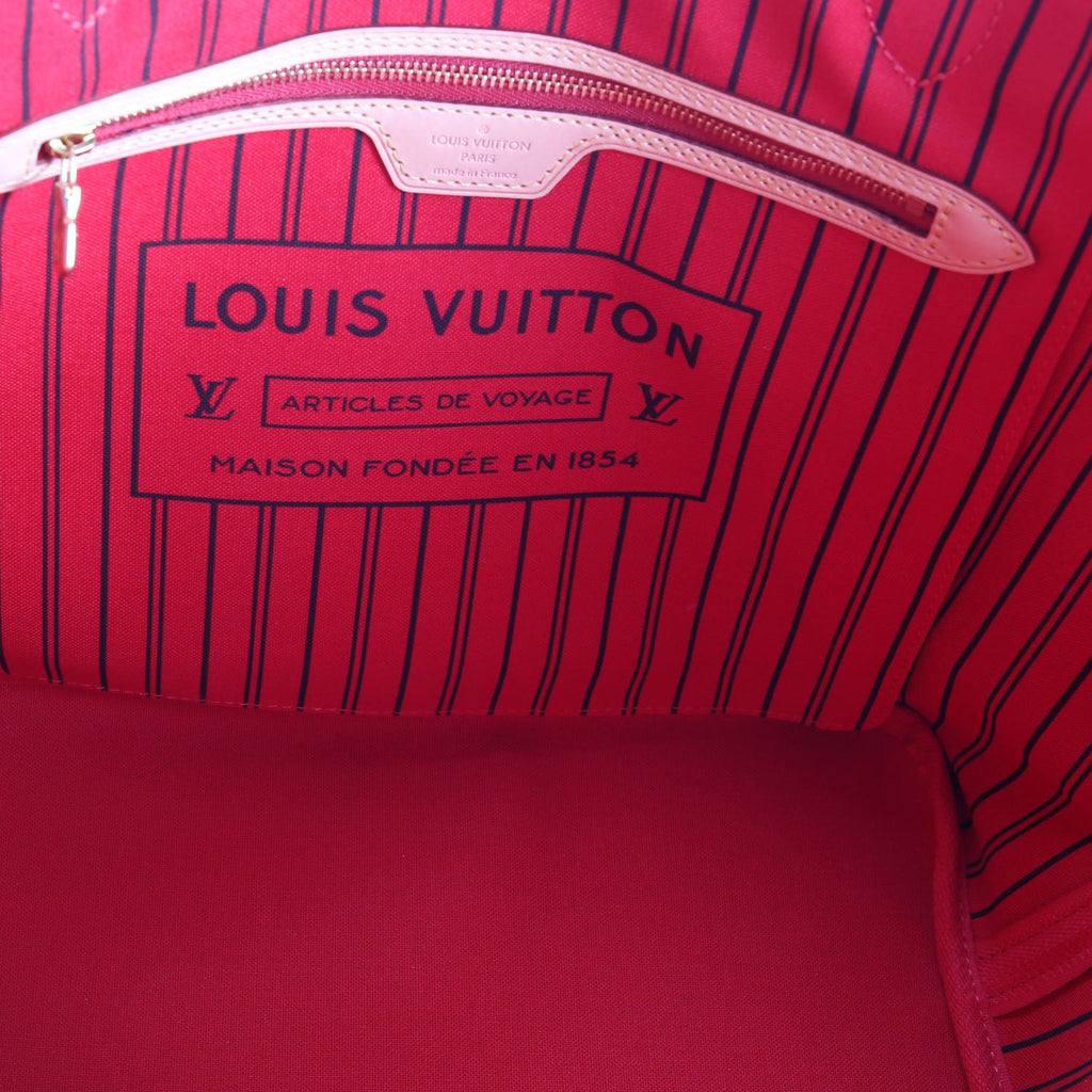 Neverfull MM Monogram Red