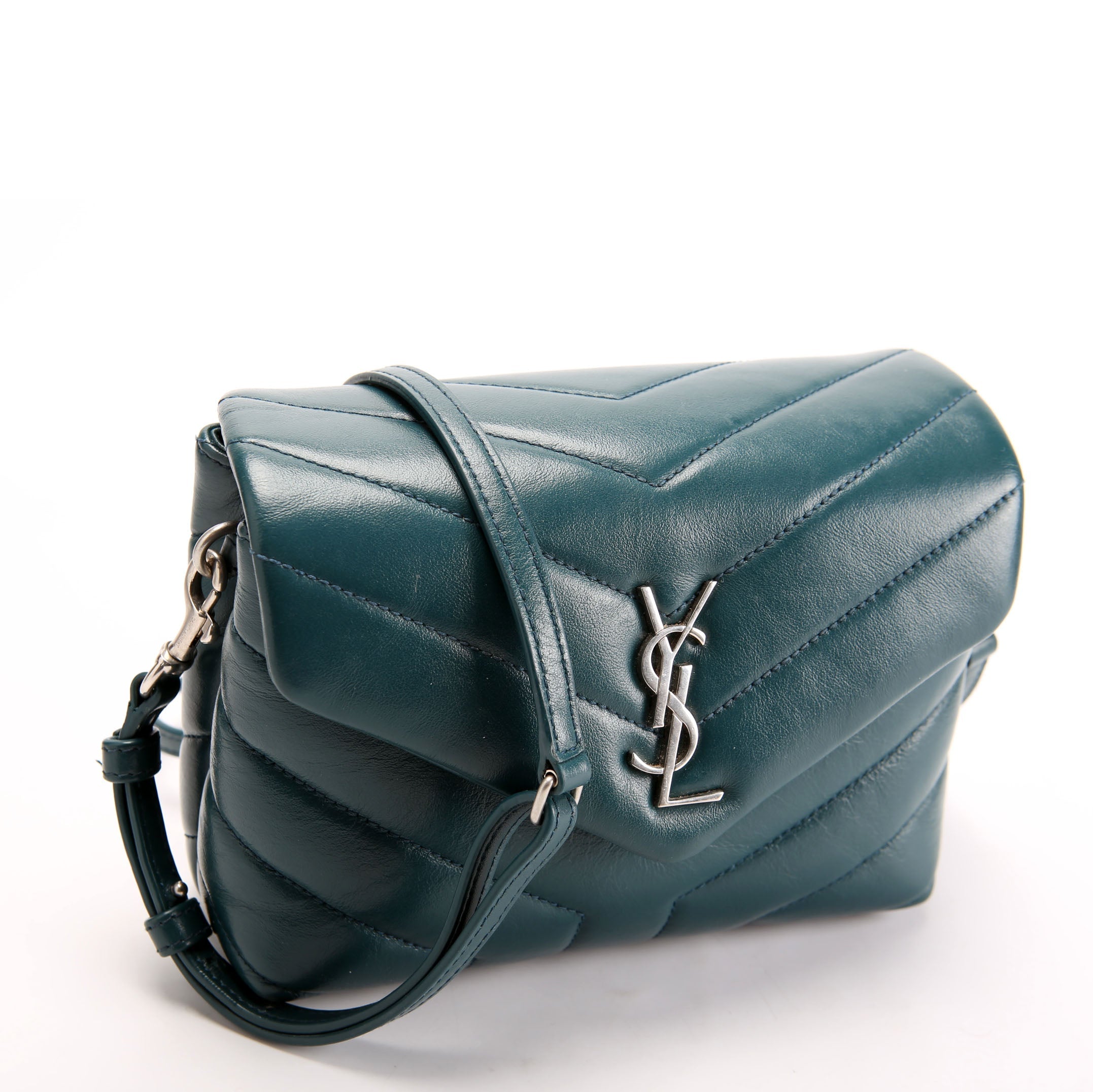 LouLou Satchel Toy Crossbody 467072 Teal