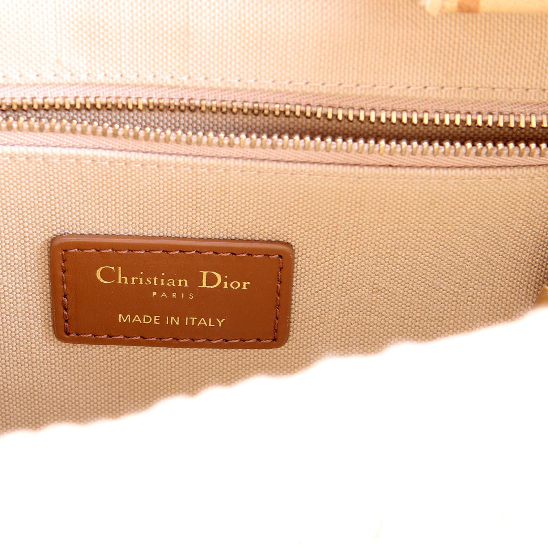 Book Tote Small With Strap Oblique Raffia/Calfskin Tan