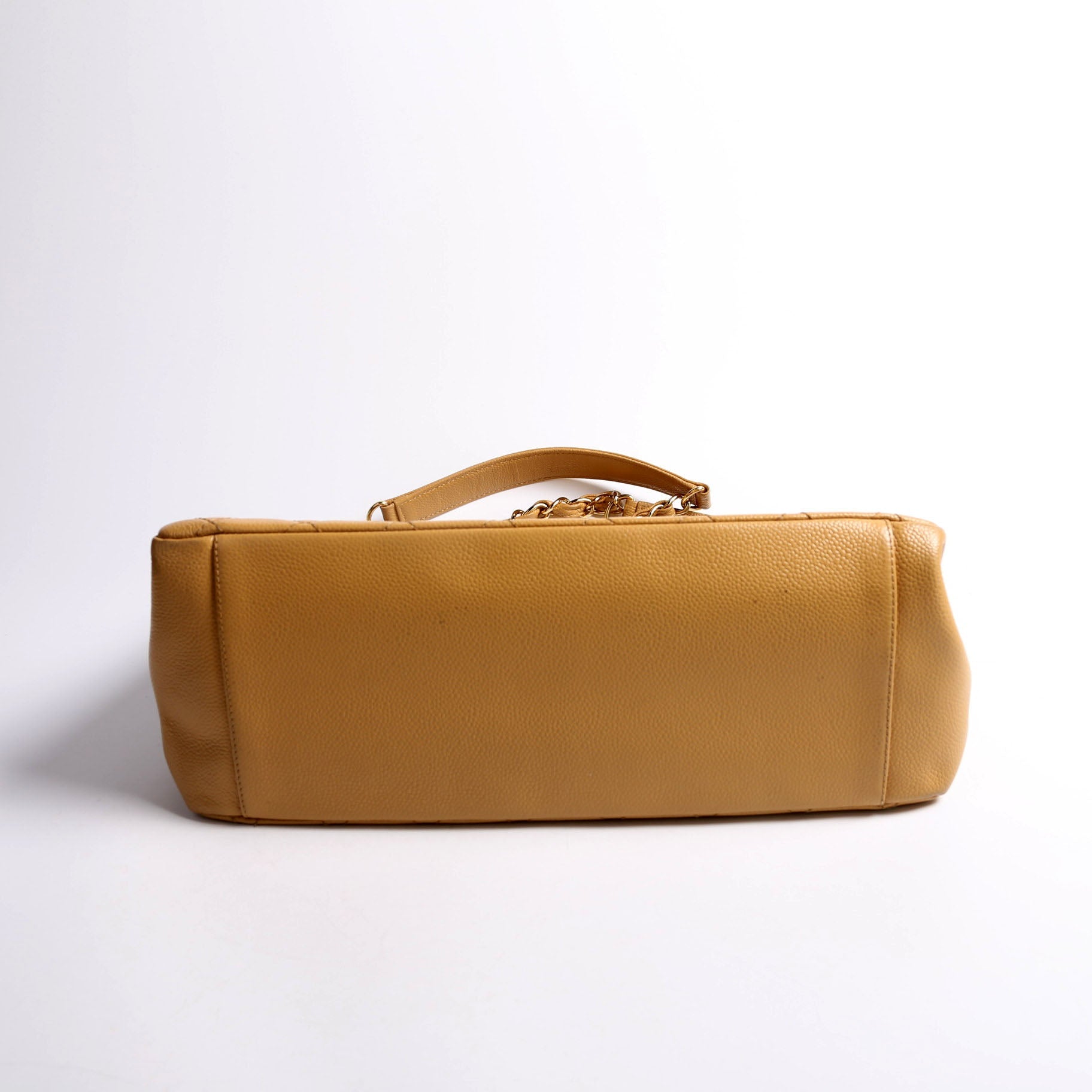 Grand Shopping Tote Caviar Tan