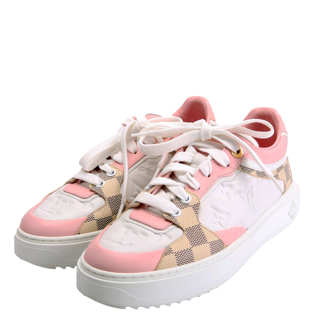 Timeout Sneakers Size 38.5 White/Pink