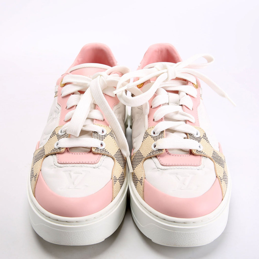 Timeout Sneakers Size 38.5 White/Pink