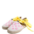 Starboard Flat Espadrilles Size 38 Beige/Pink