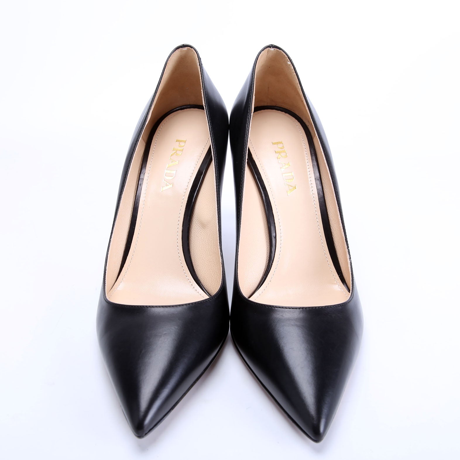 Pointed Toe Pumps Size 37.5 Black