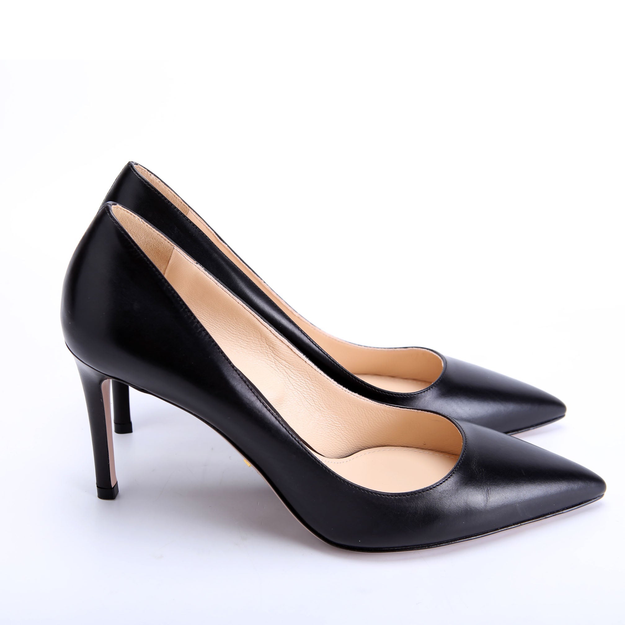 Pointed Toe Pumps Size 37.5 Black