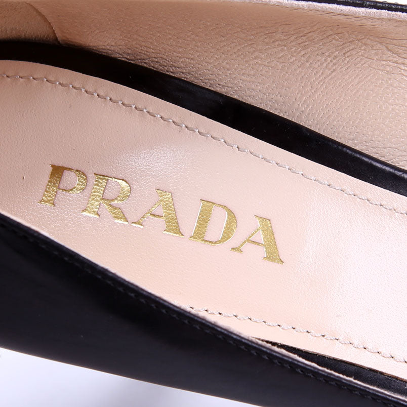 Pointed Toe Pumps Size 37.5 Black