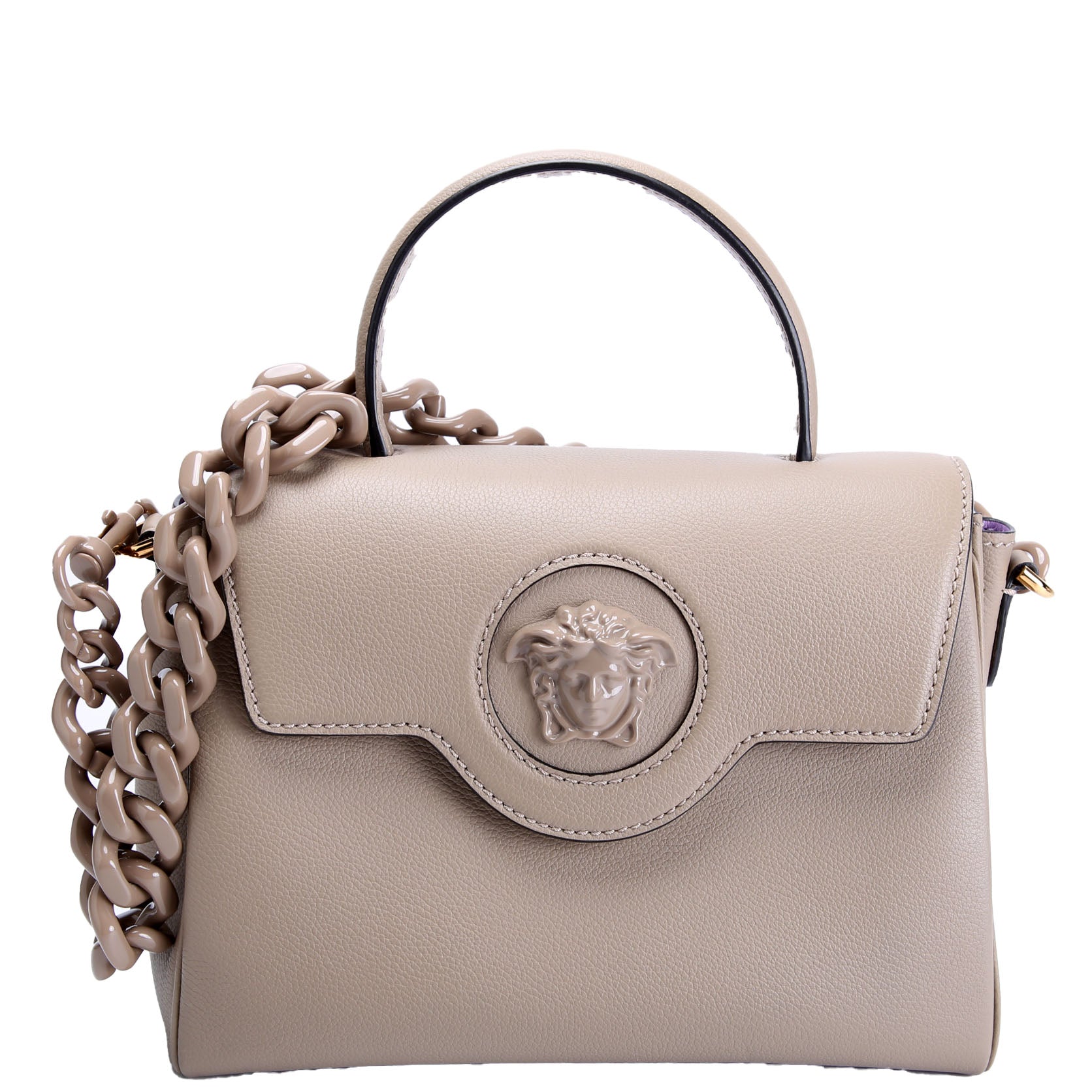 DBFI039 La Medusa Handbag Taupe