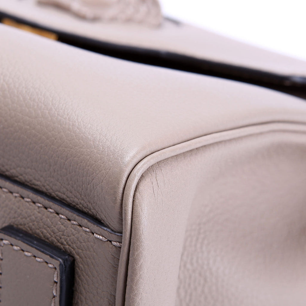 DBFI039 La Medusa Handbag Taupe