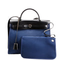 Hermes Herbag 31 Zip Navy/Black