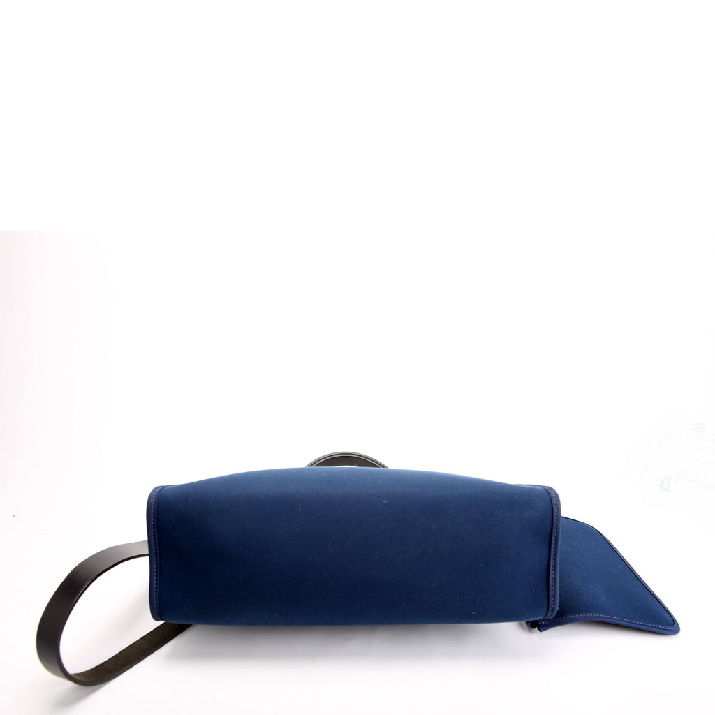 Hermes Herbag 31 Zip Navy/Black