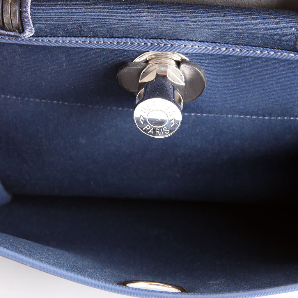 Hermes Herbag 31 Zip Navy/Black