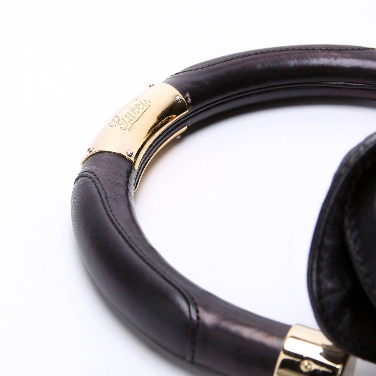 177139 Indy Top Handle Hobo Leather Black/Gold