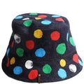 Bucket Denim Kusama Painted Dots Size Small