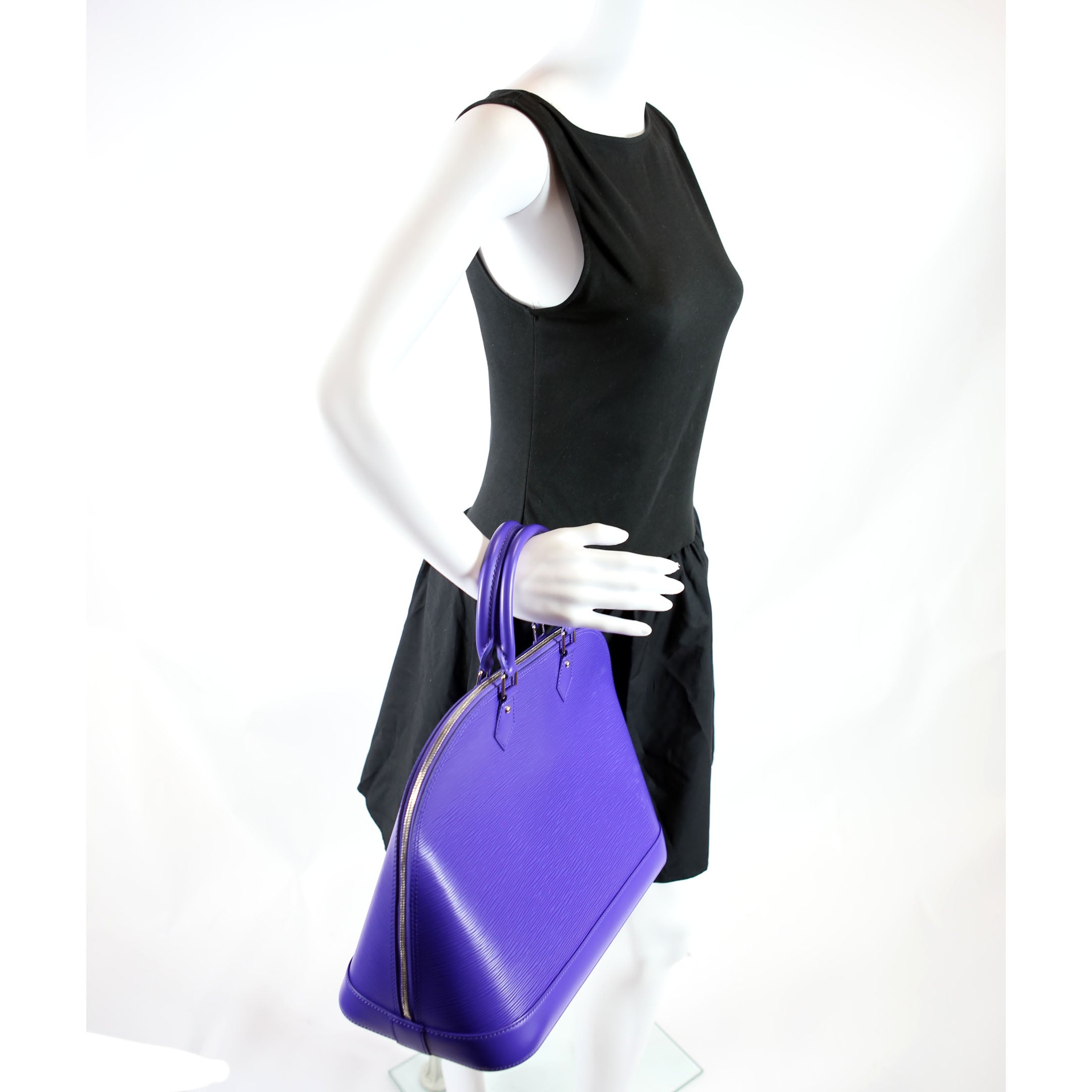 Alma GM Epi Leather Blue
