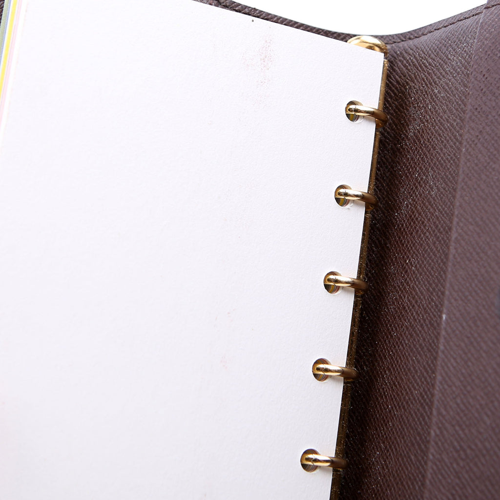 Agenda Small Ring Damier Ebene