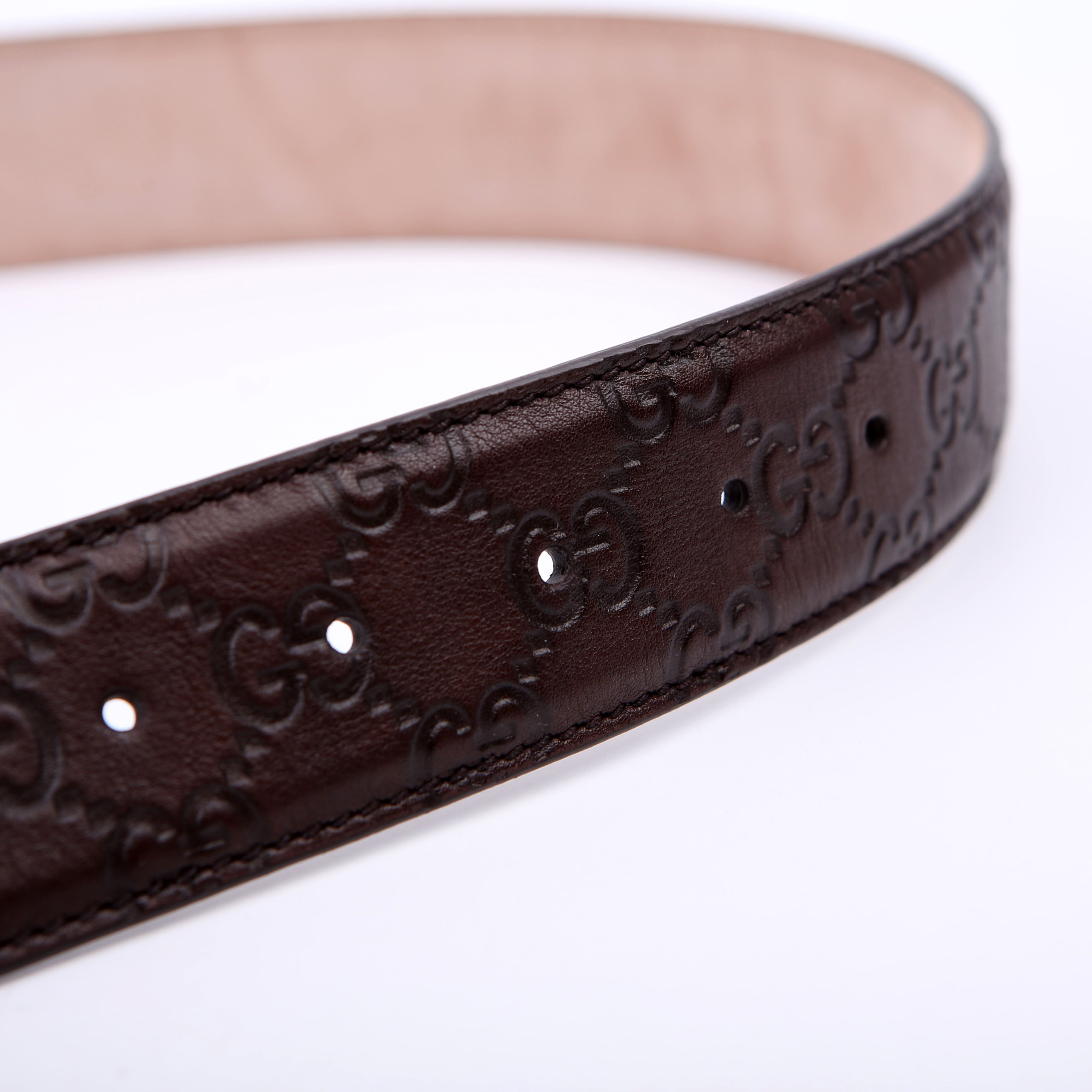 Gucci 114876 Interlocking Leather Size 80/32