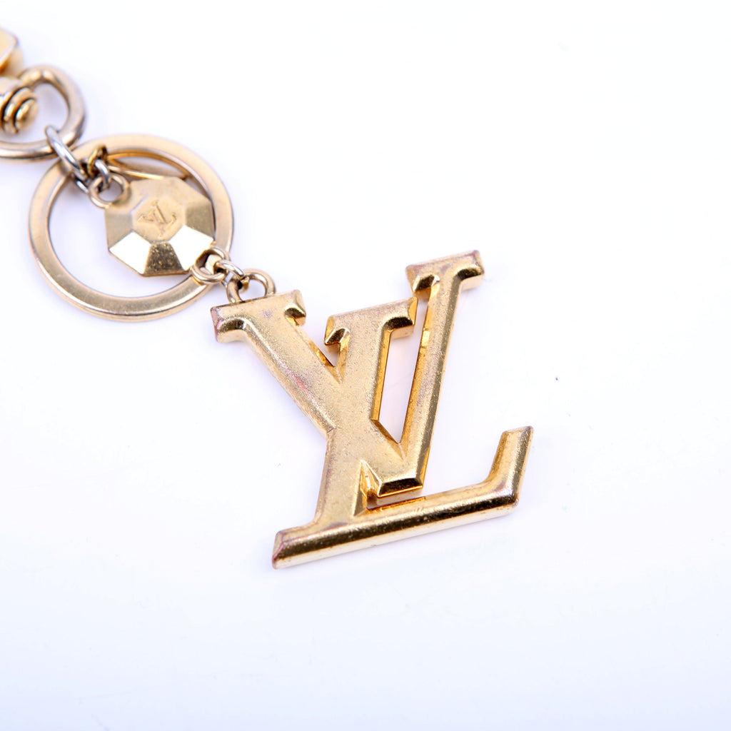 Facettes Bag Charm Gold