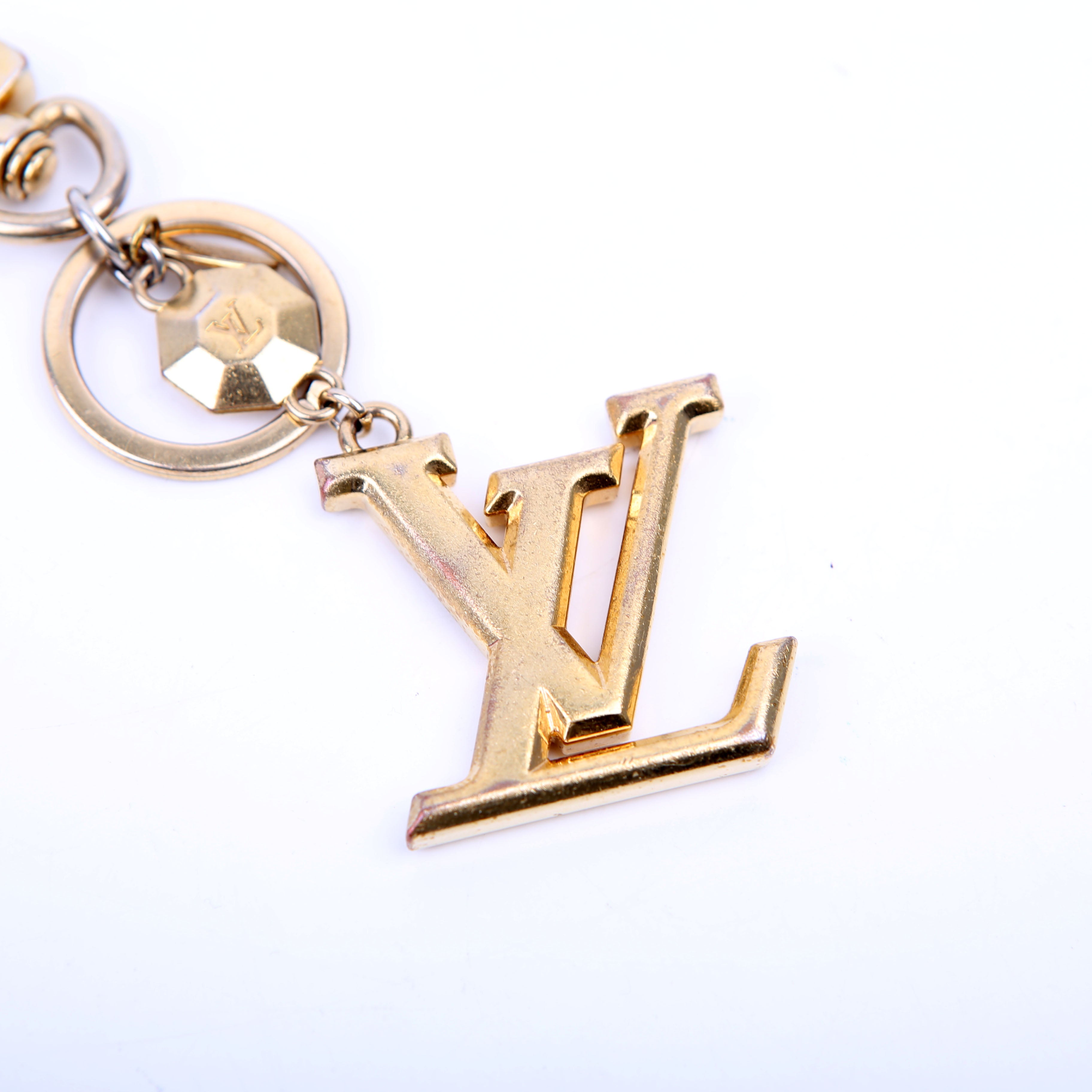 Facettes Bag Charm Gold