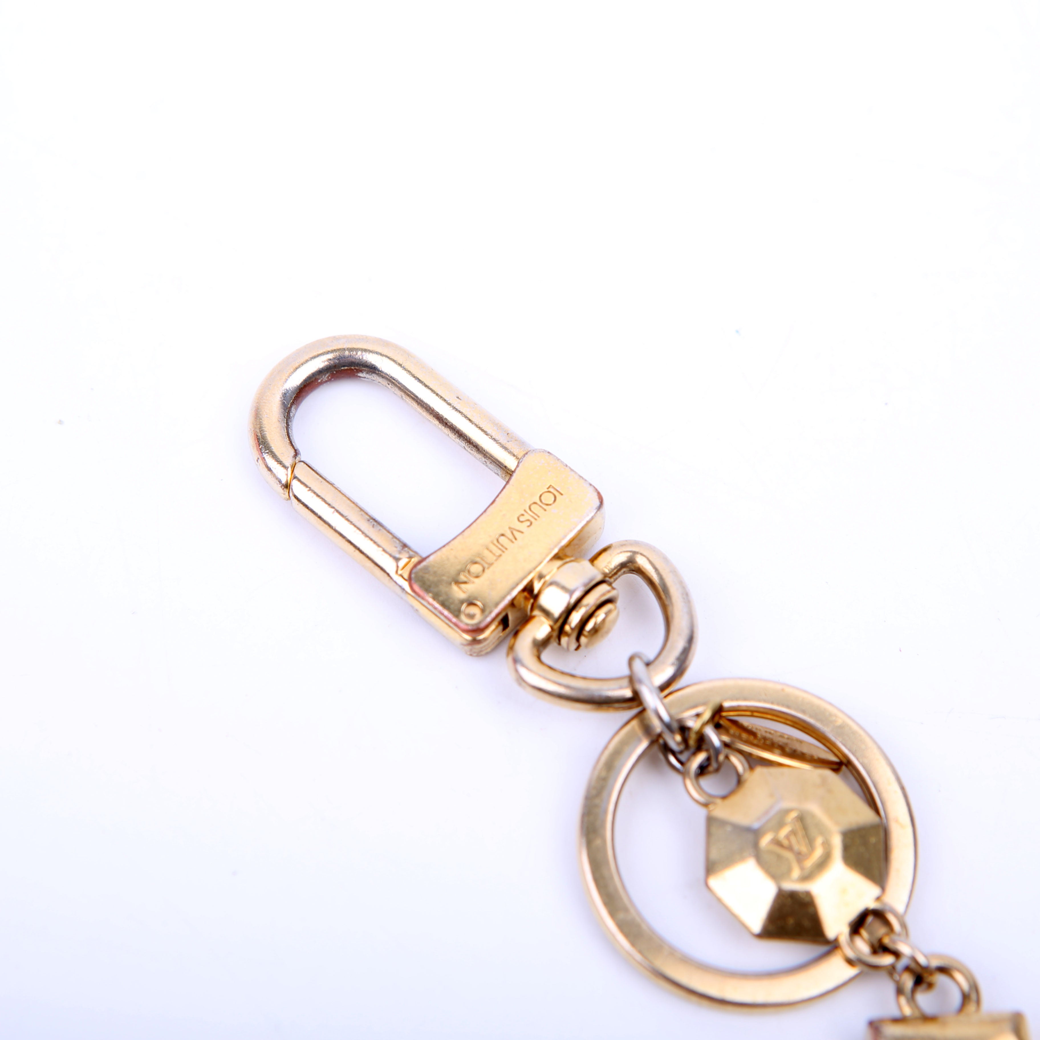 Facettes Bag Charm Gold