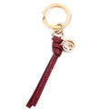 Interlocking GG Leather Keychain