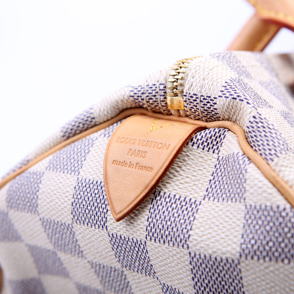 Speedy 30 Damier Azur