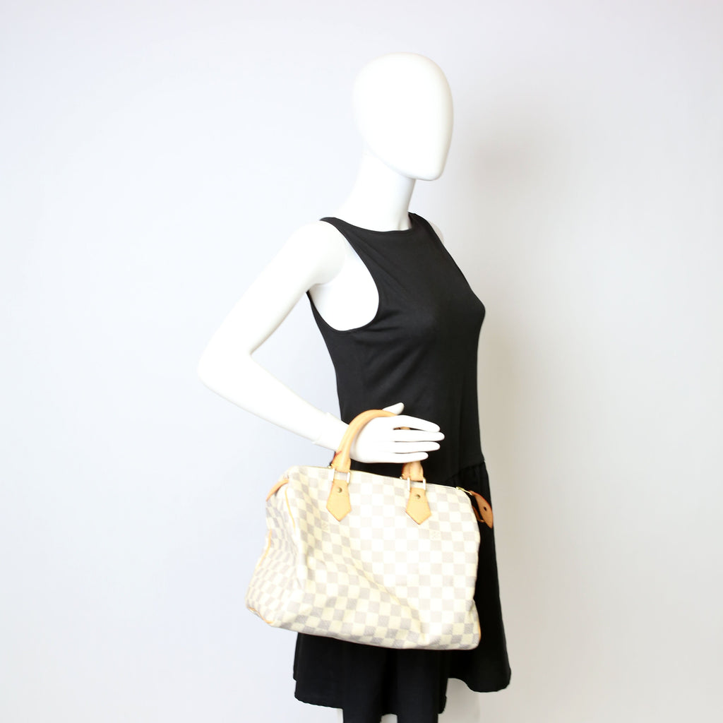 Speedy 30 Damier Azur