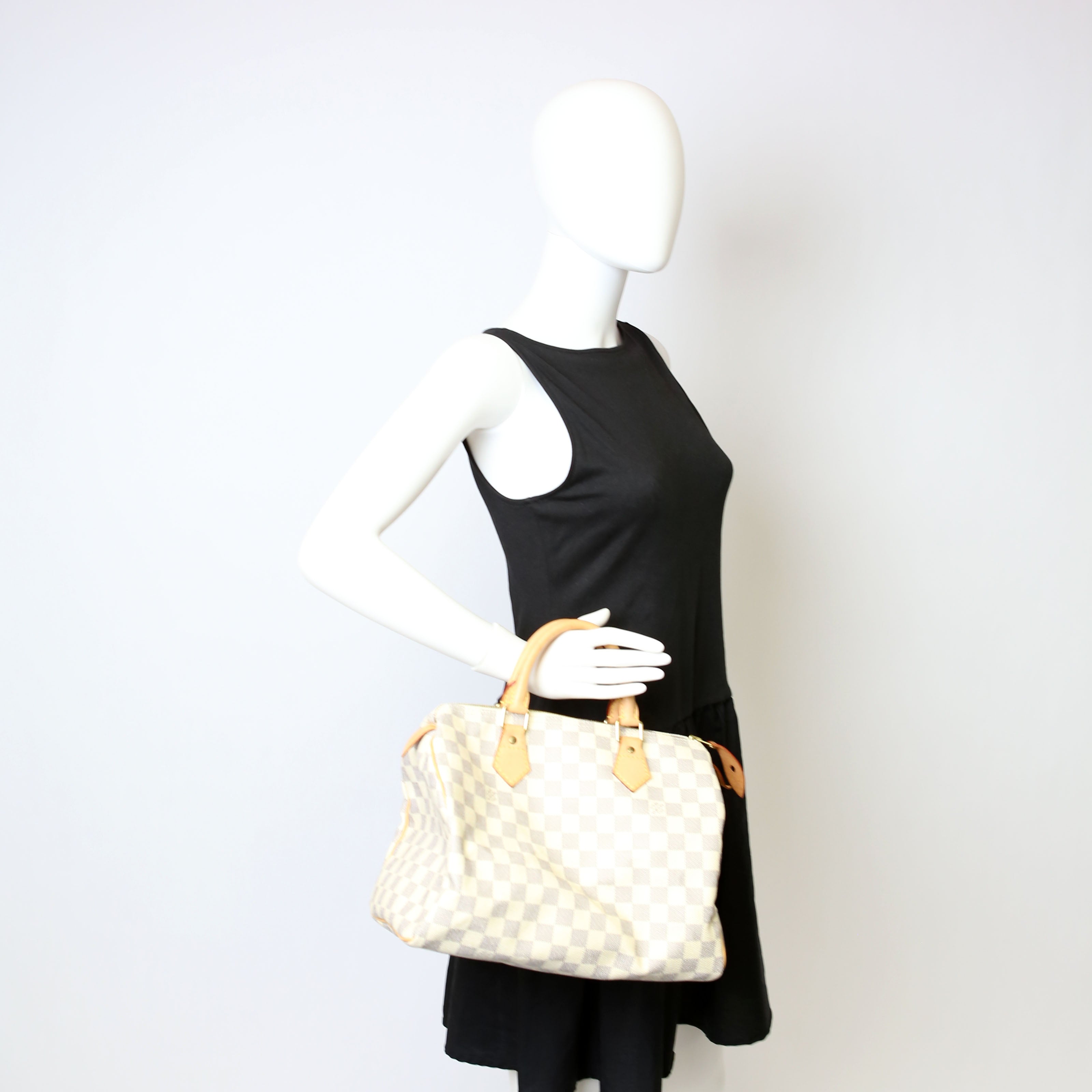 Speedy 30 Damier Azur