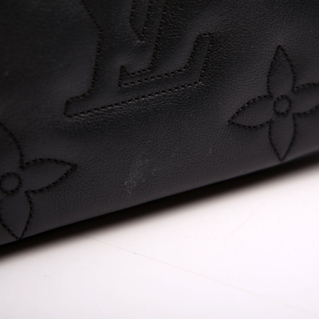 Wallet On Strap Bubblegram Black