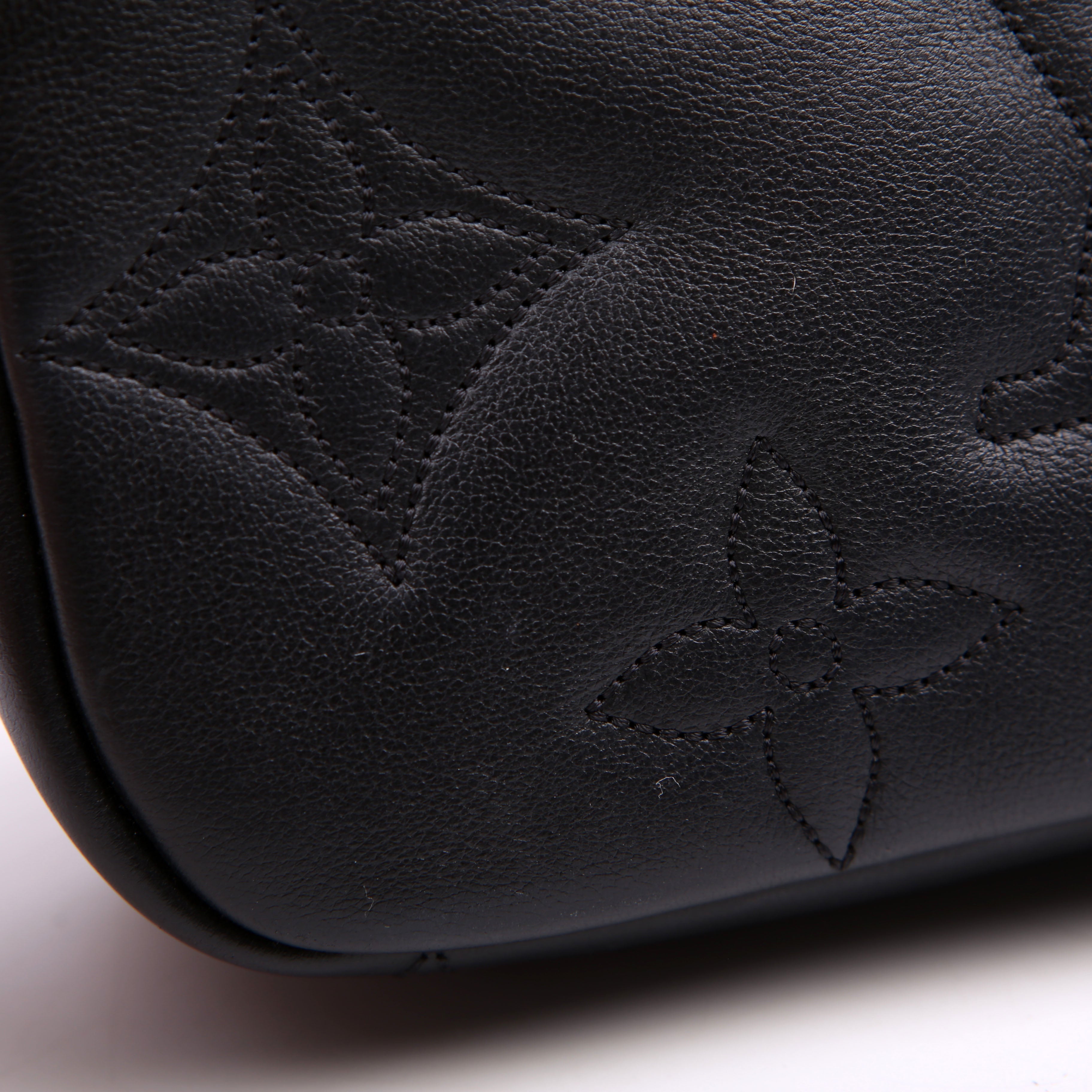 Wallet On Strap Bubblegram Black