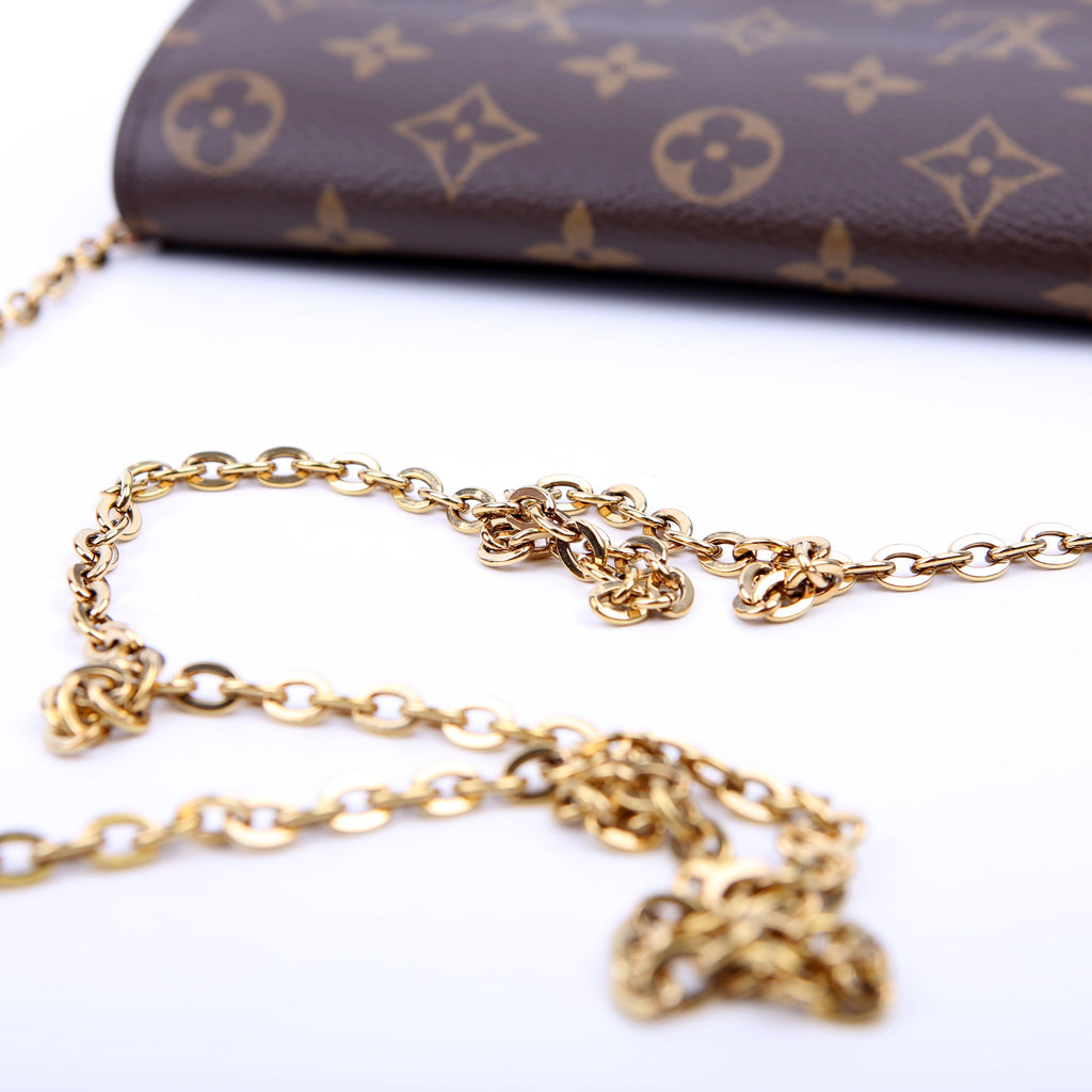 Flore Chain Wallet Monogram