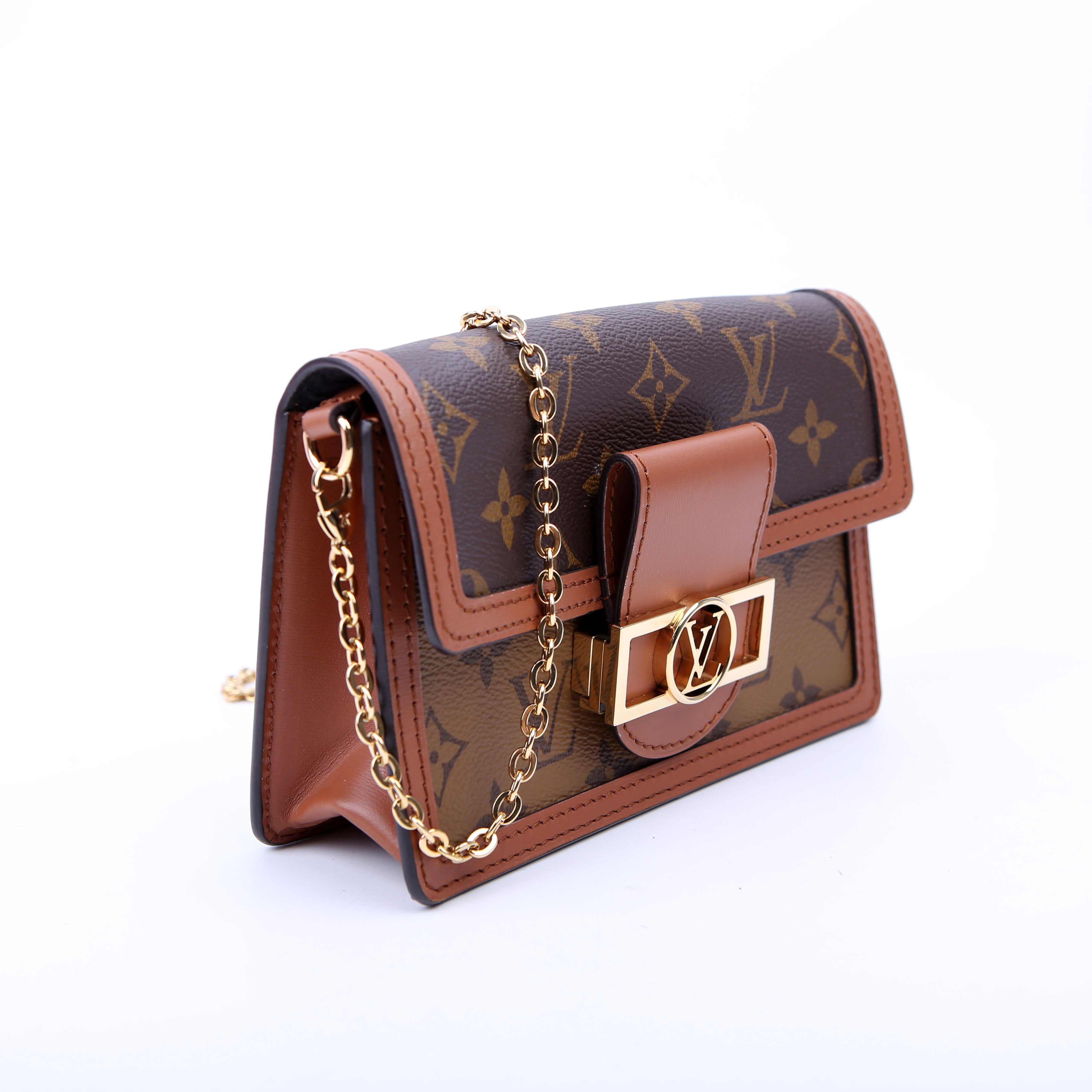 Dauphine Chain Wallet Reverse Monogram