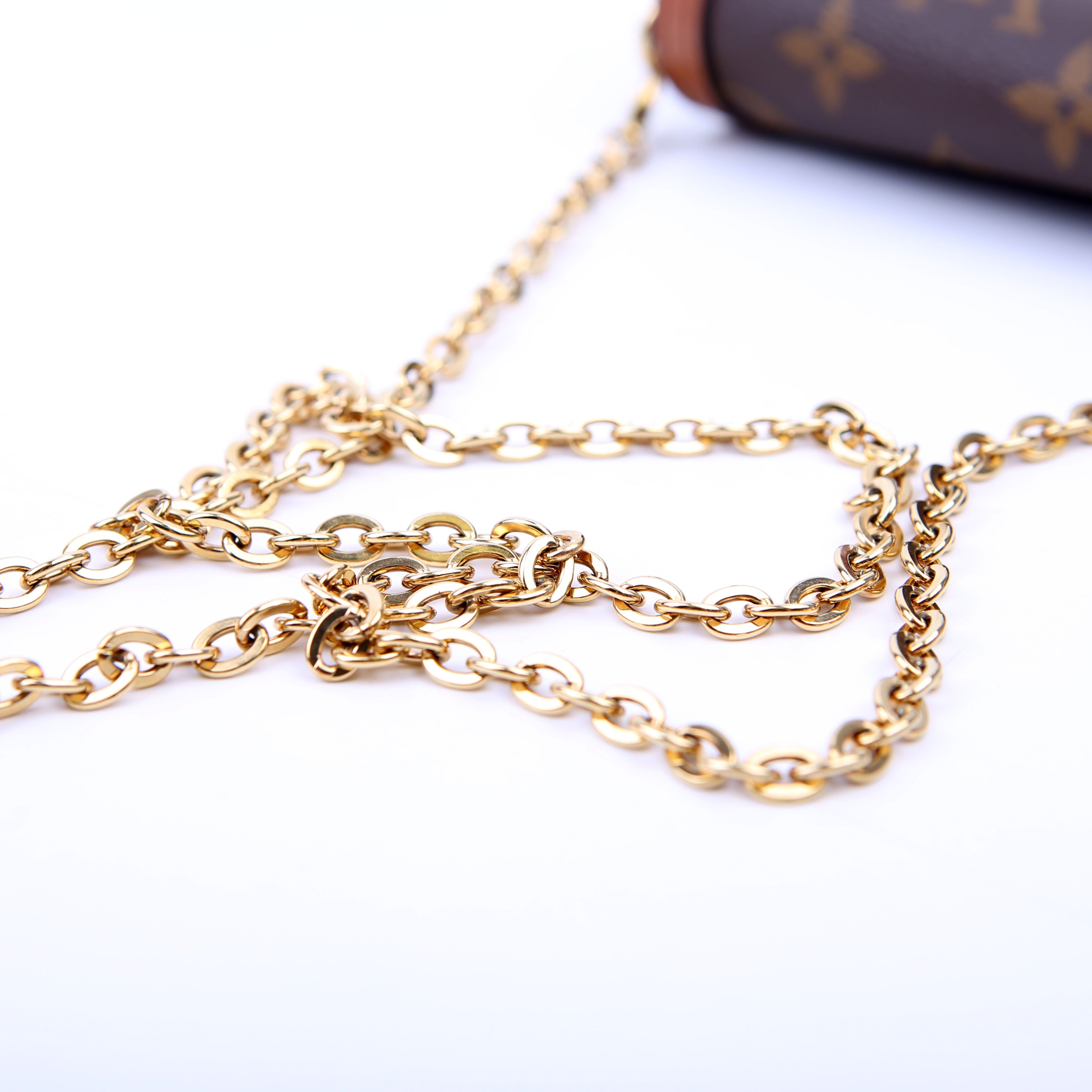 Dauphine Chain Wallet Reverse Monogram