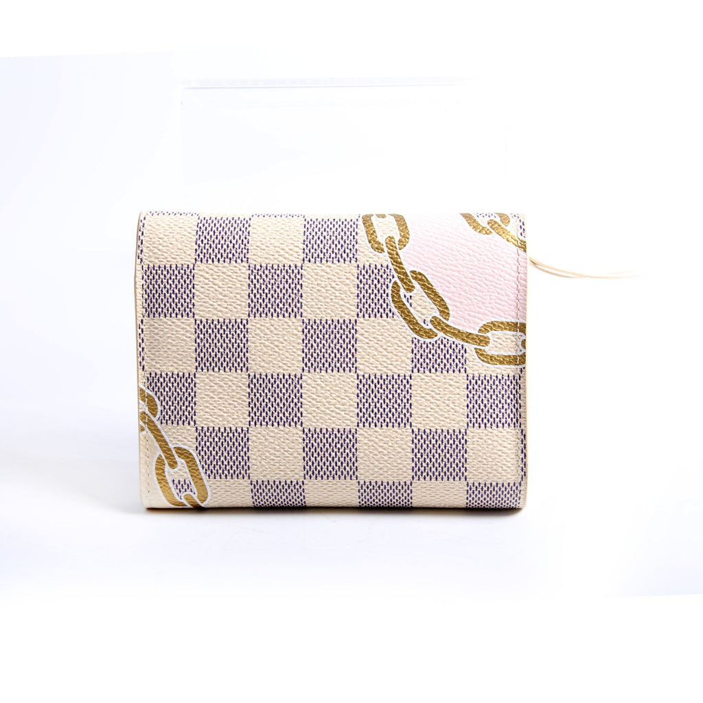 Victorine Nautical Damier Azur