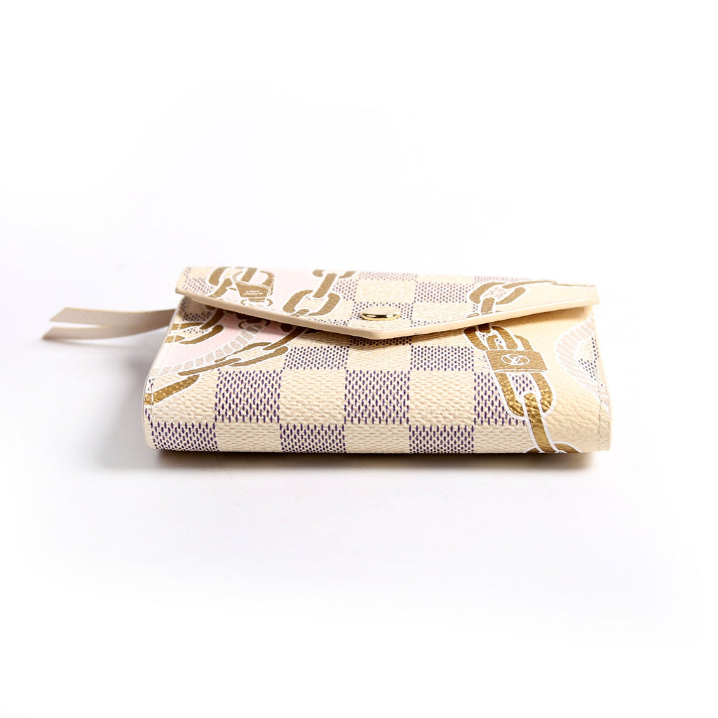 Victorine Nautical Damier Azur