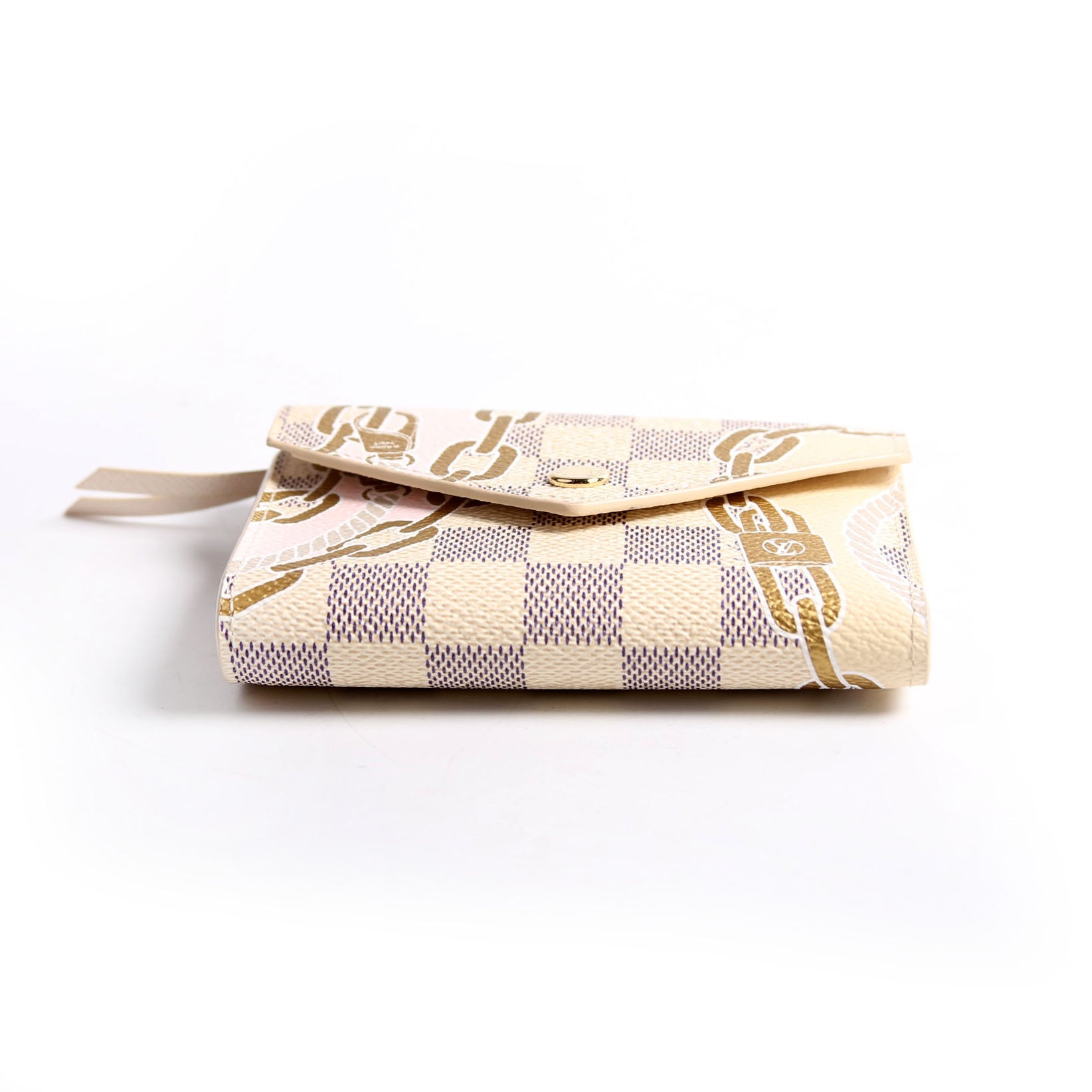 Victorine Nautical Damier Azur