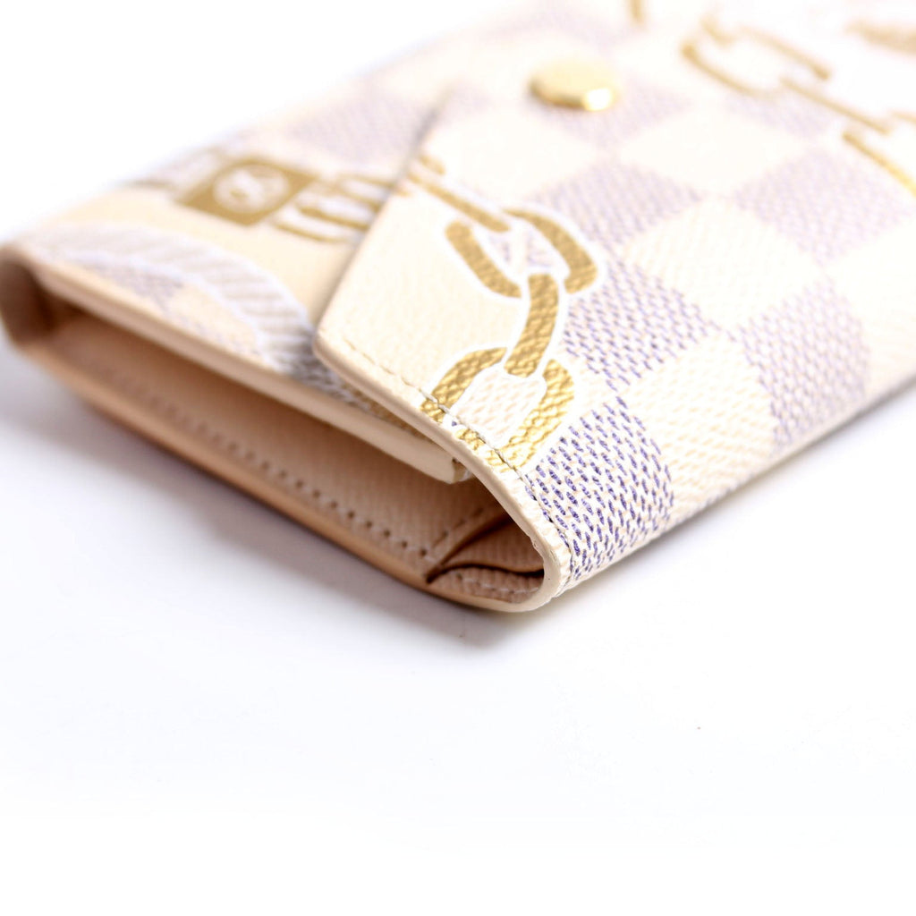 Victorine Nautical Damier Azur