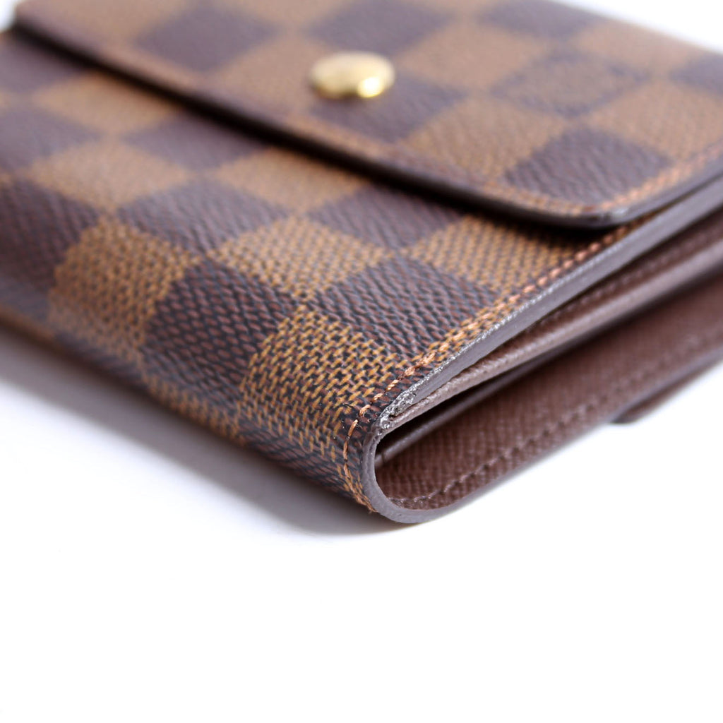 Elise Wallet Damier Ebene