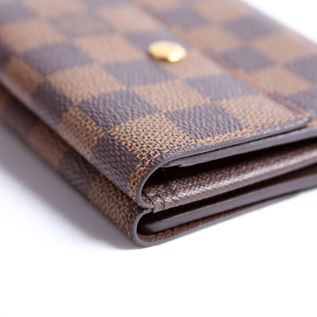 Elise Wallet Damier Ebene