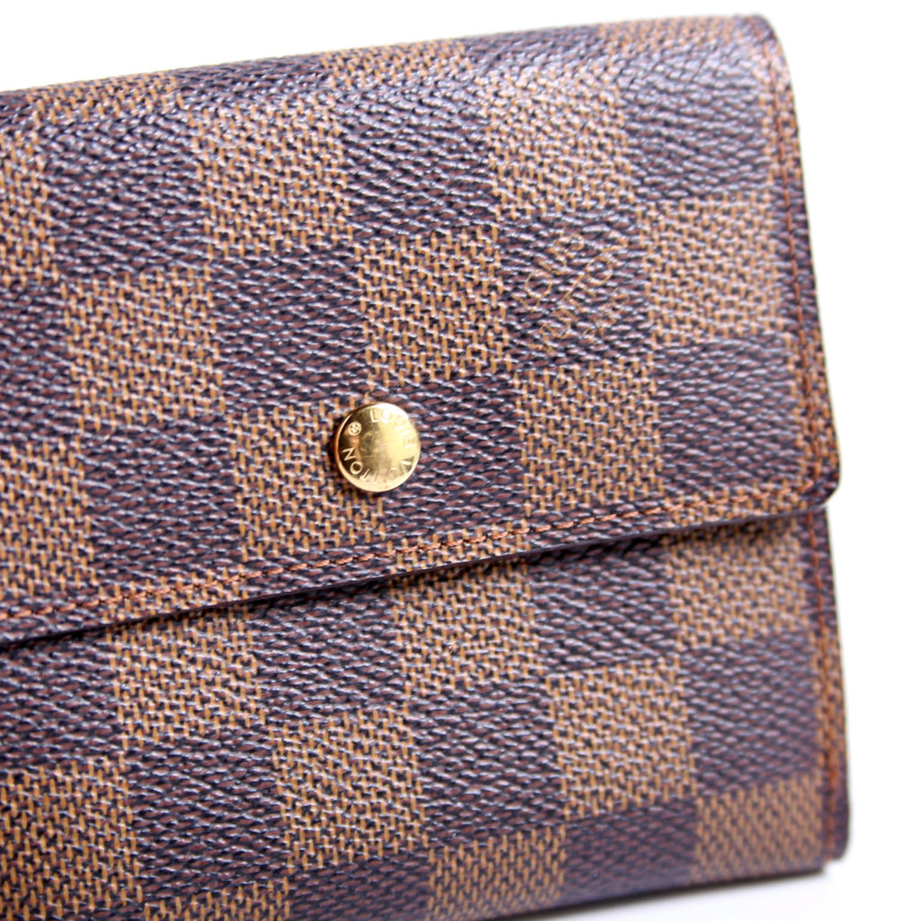 Elise Wallet Damier Ebene