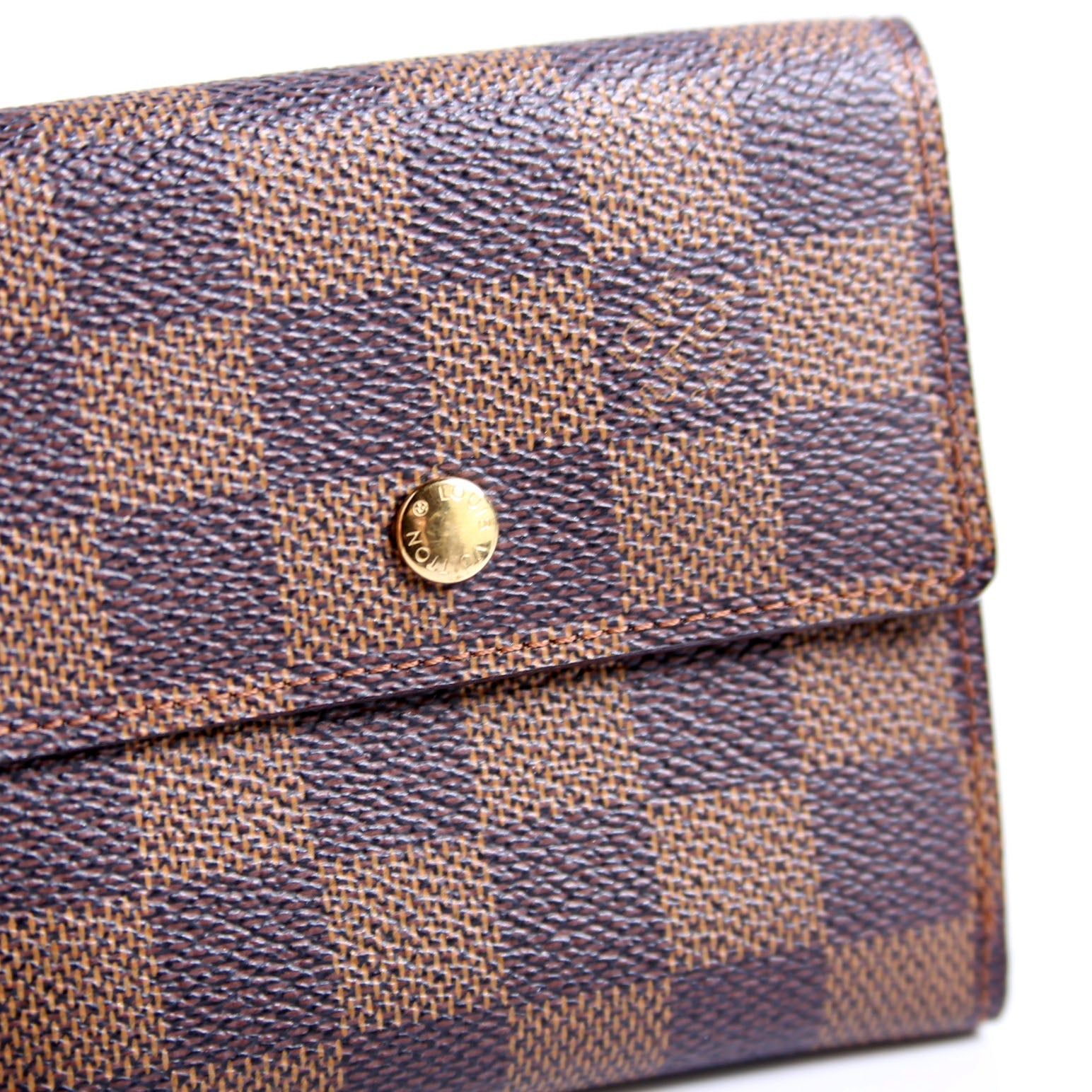 Elise Wallet Damier Ebene