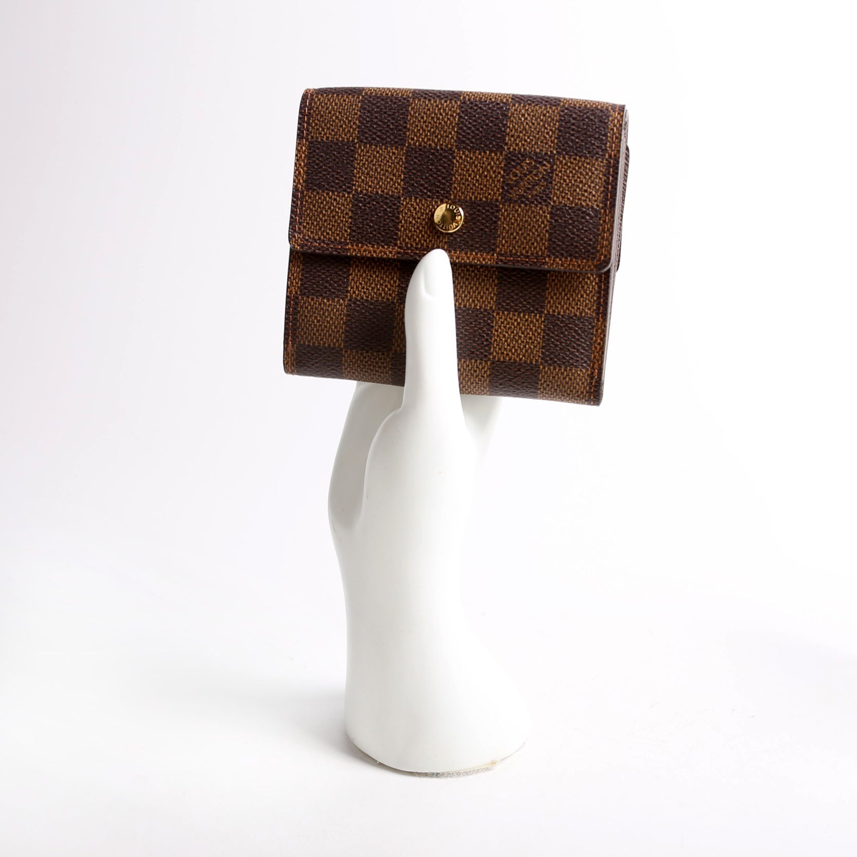 Elise Wallet Damier Ebene