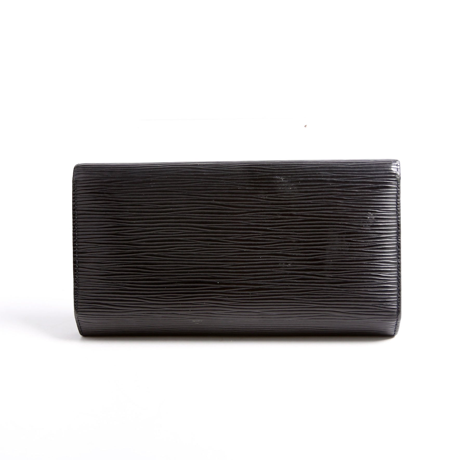 Porte Tresor International Wallet Epi Black