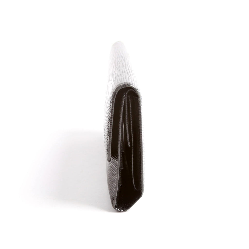 Porte Tresor International Wallet Epi Black