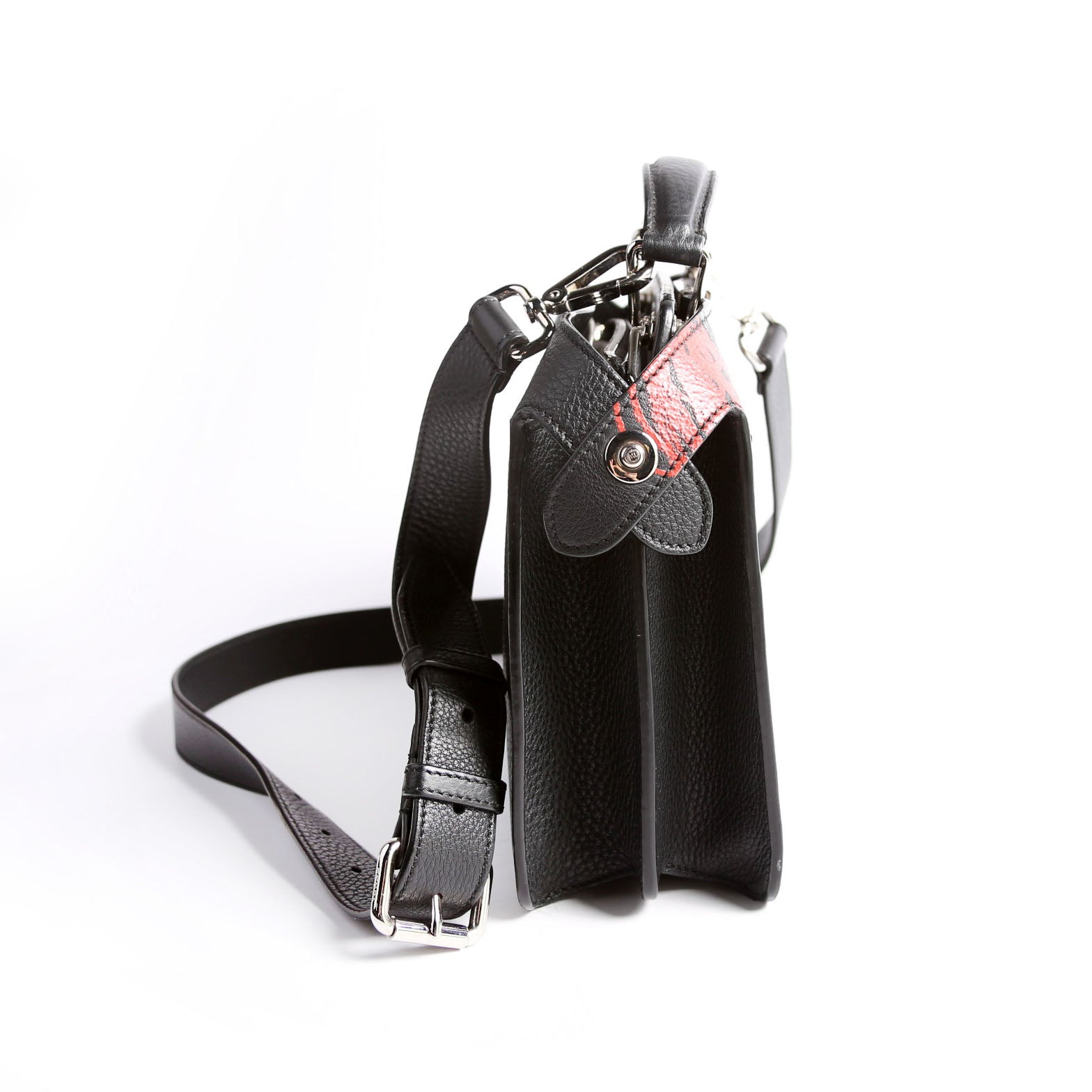 X Noel Fielding Peekaboo Mini Leather Black/Multicolor