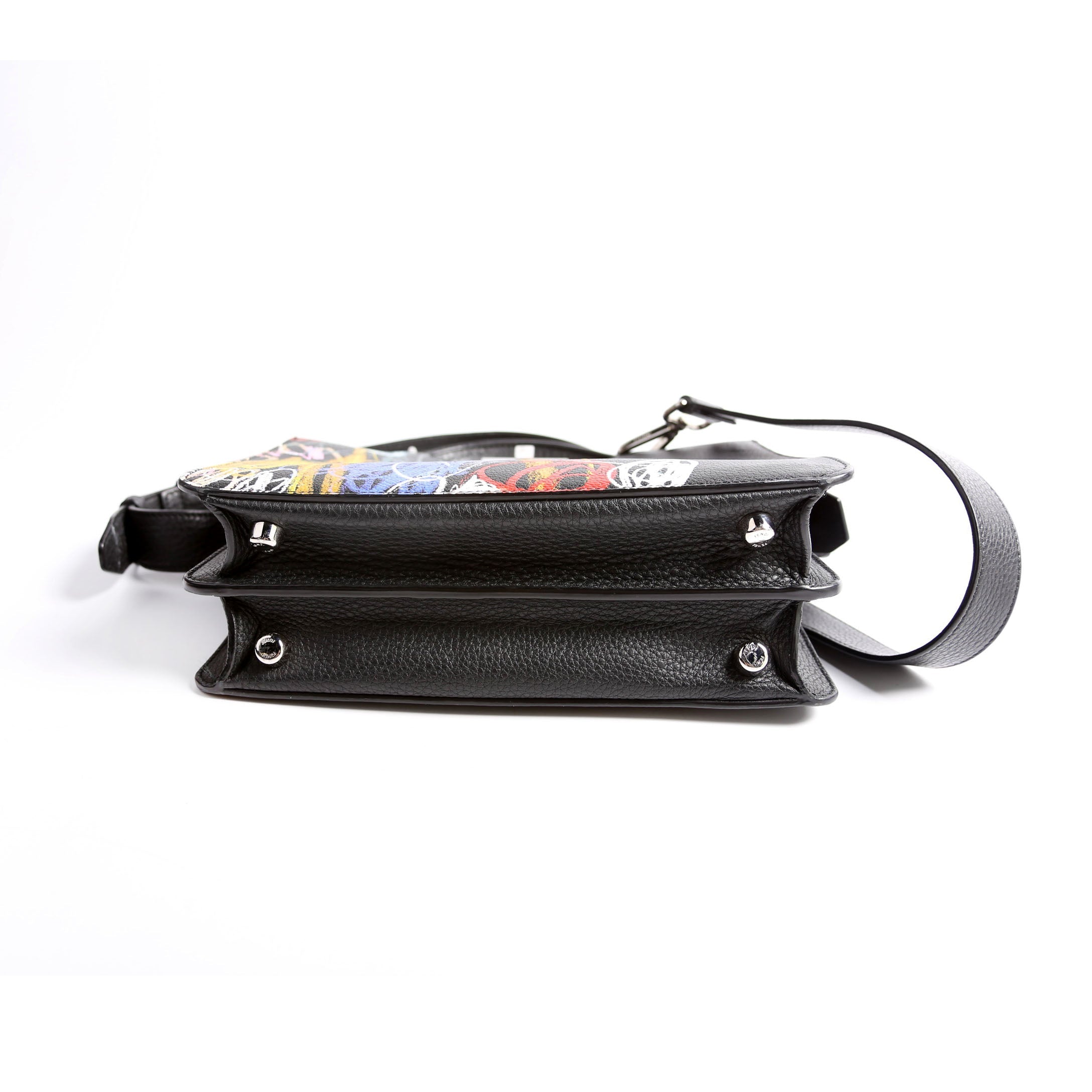X Noel Fielding Peekaboo Mini Leather Black/Multicolor