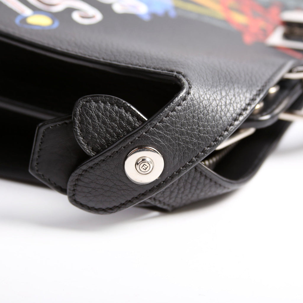 X Noel Fielding Peekaboo Mini Leather Black/Multicolor