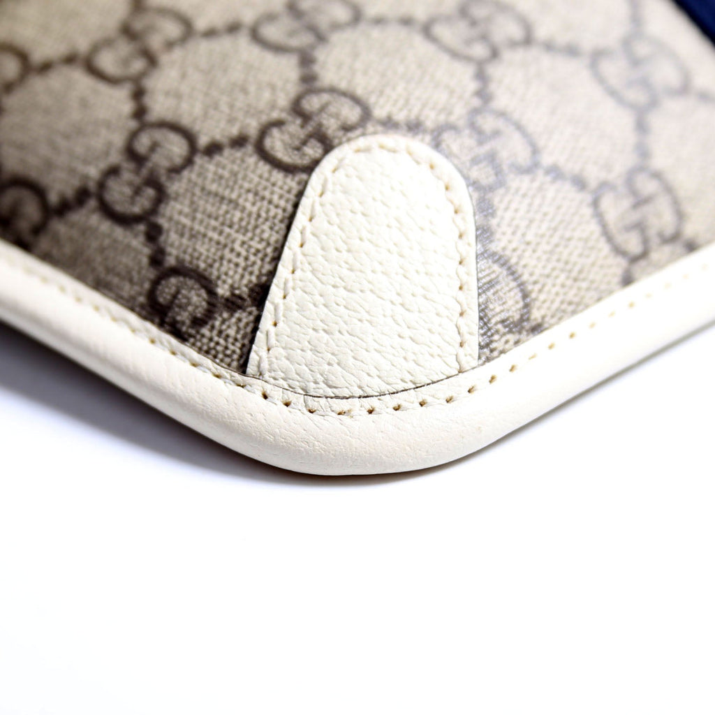 Gucci 674081 GG Supreme Ophidia Belt Bag White