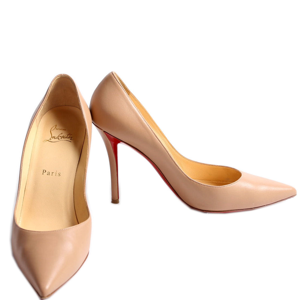 Apostrophy Pumps 100 Size 38.5 Taupe